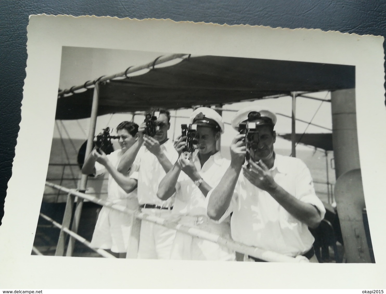 BATEAUX DE L OTRACO OFFICE DES TRANSPORTS COLONIAUX CONGO BELGE COLONIE BELGIQUE LOT 10 PHOTOS D UN MARIN ANNÉES 1950