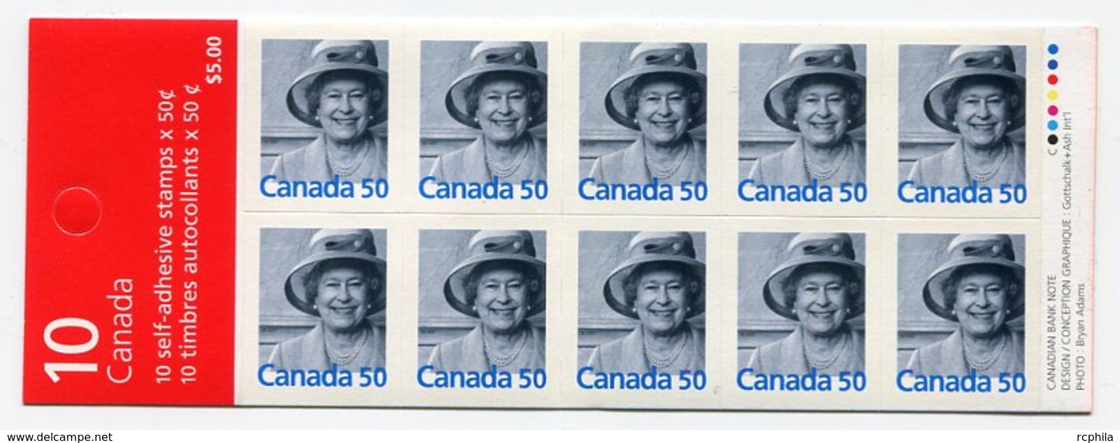 RC 11438 CANADA 2004 QUEEN ELISABETH II CARNET BOOKLET MNH NEUF ** - Ganze Markenheftchen