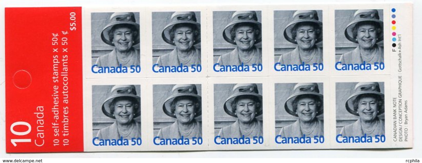 RC 11439 CANADA 2004 QUEEN ELISABETH II CARNET BOOKLET MNH NEUF ** - Carnets Complets