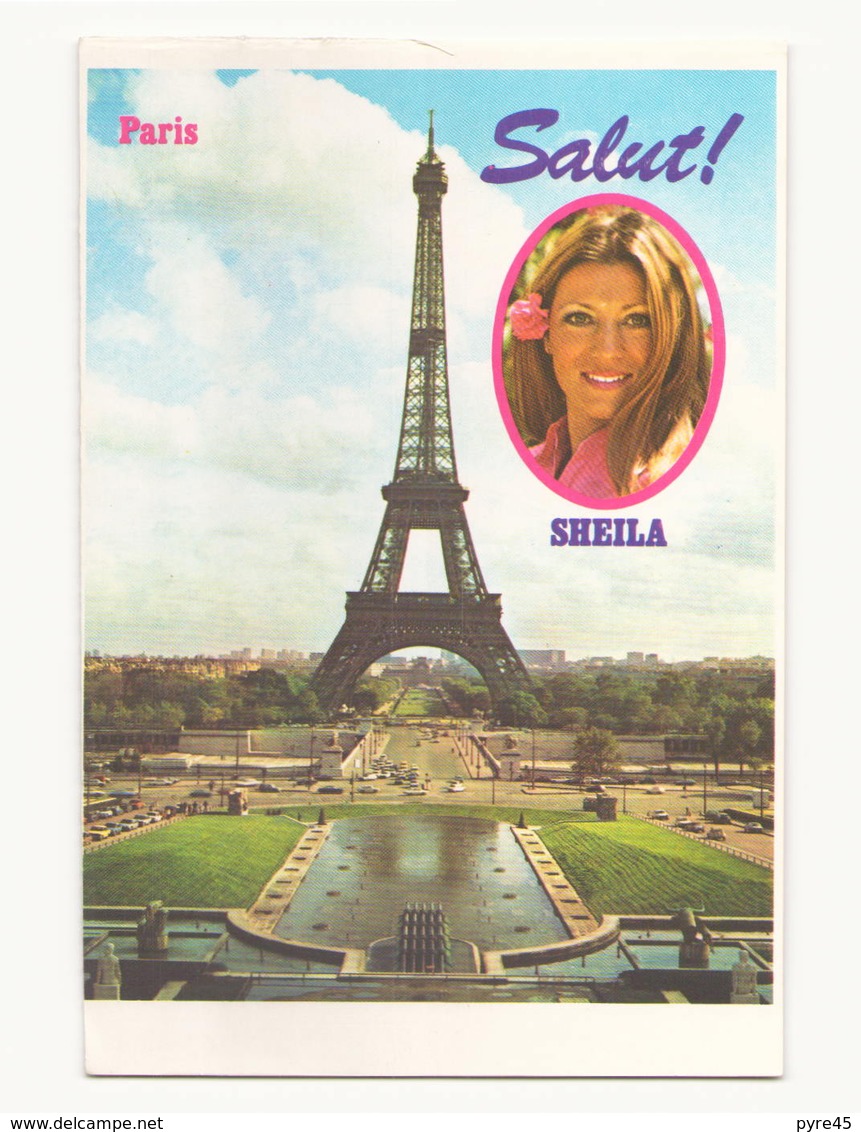 Collection Magazine Salut ! CP N° 13, Paris Sheila - Chanteurs & Musiciens