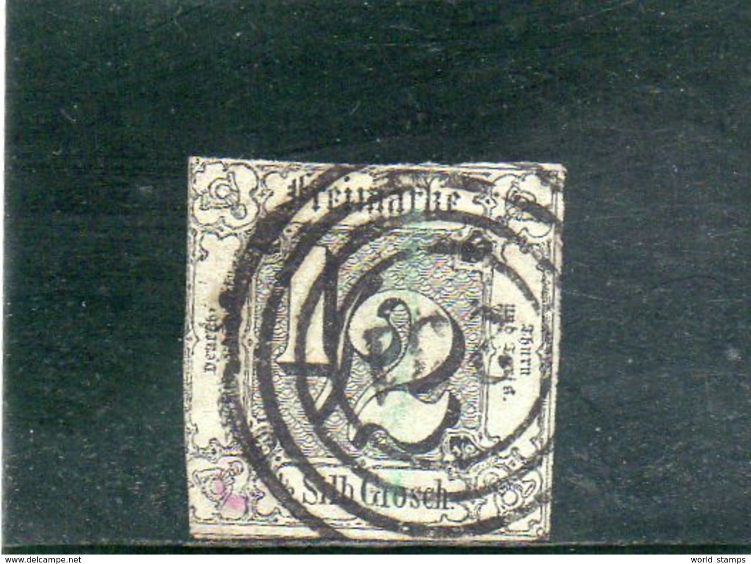 THURN UND TAXIS 1859 O - Oblitérés