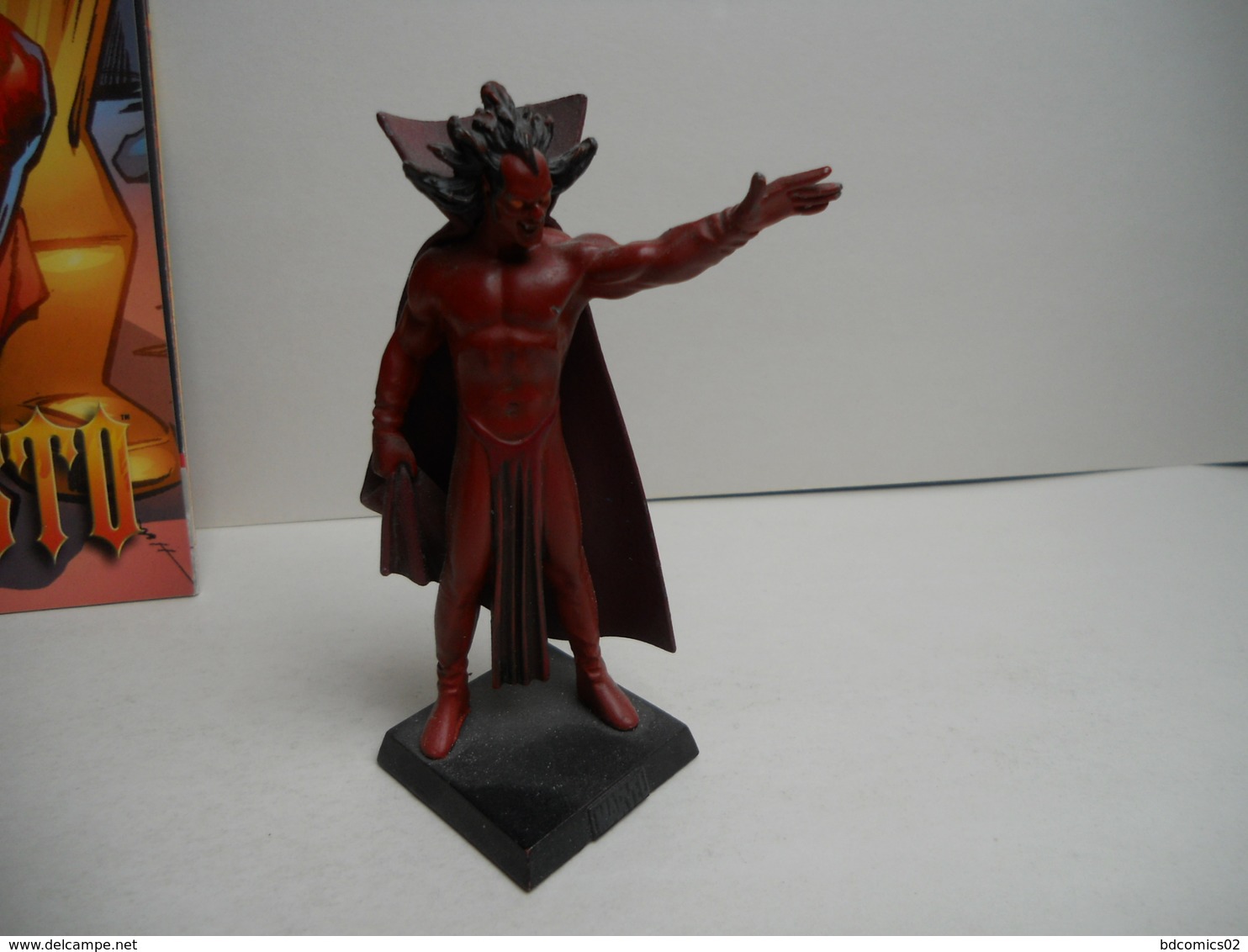 Figurine Eaglemoss Marvel En Plomb Mephisto N° 24 Avec Fascicule - Marvel Heroes