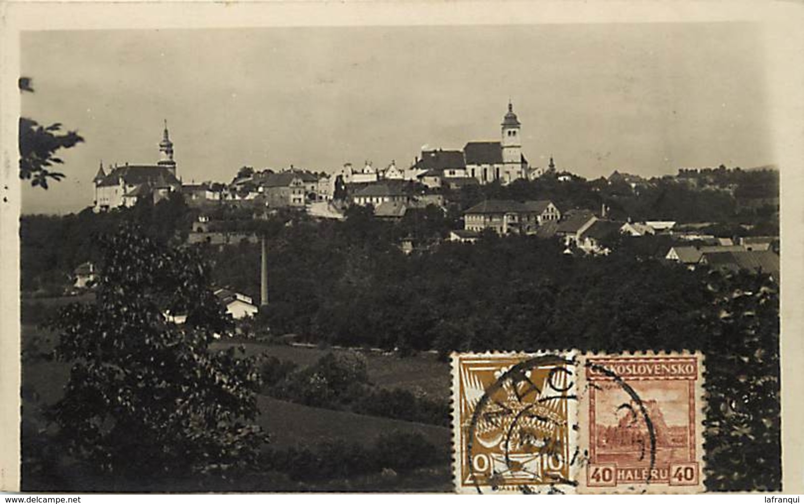 Pays Div -ref R28- Slovaquie - Nove Mesto - Carte Bon Etat - - Slovaquie