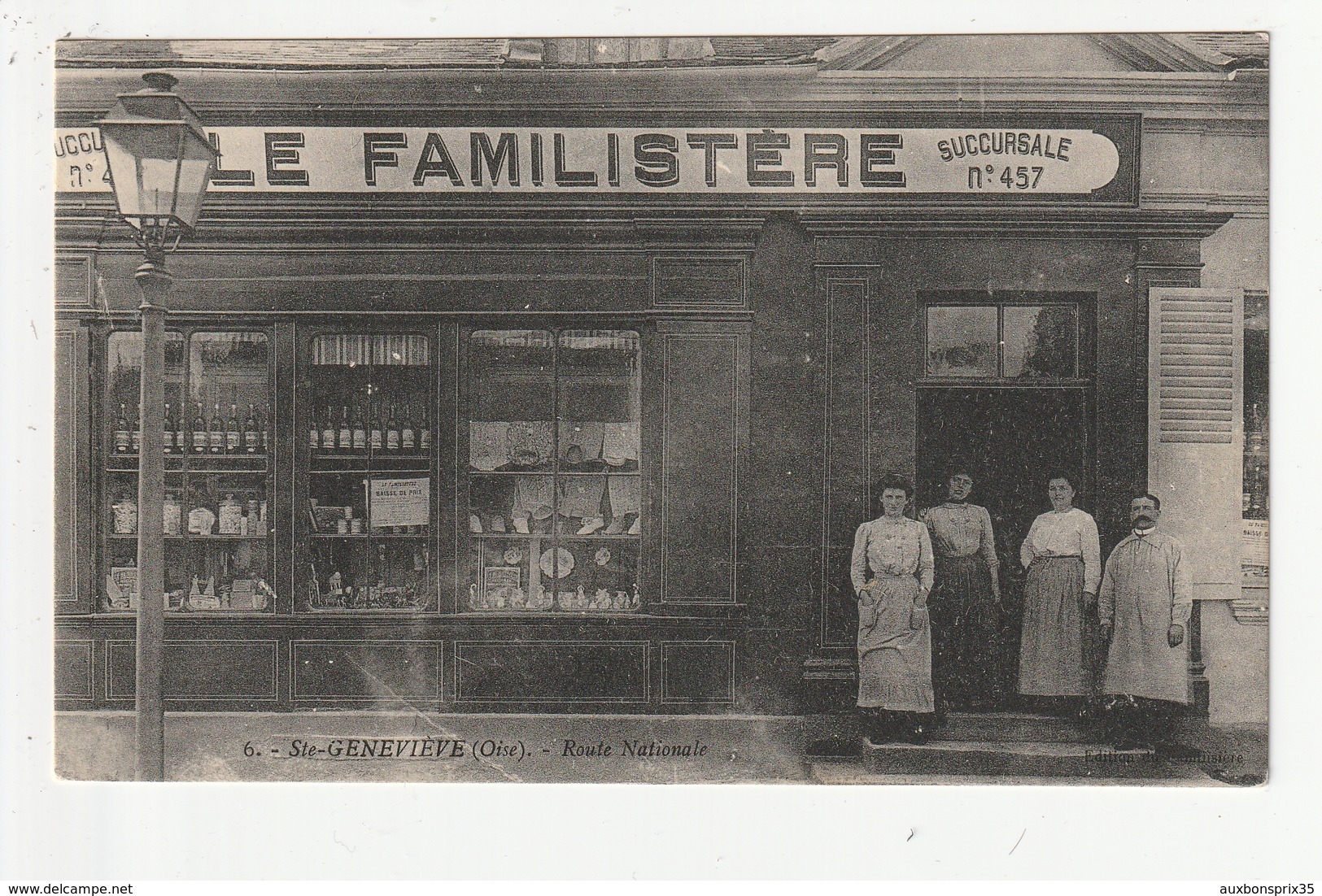 SAINTE GENEVIEVE - LE FAMILISTERE - ROUTE NATIONALE - 60 - Sainte-Geneviève