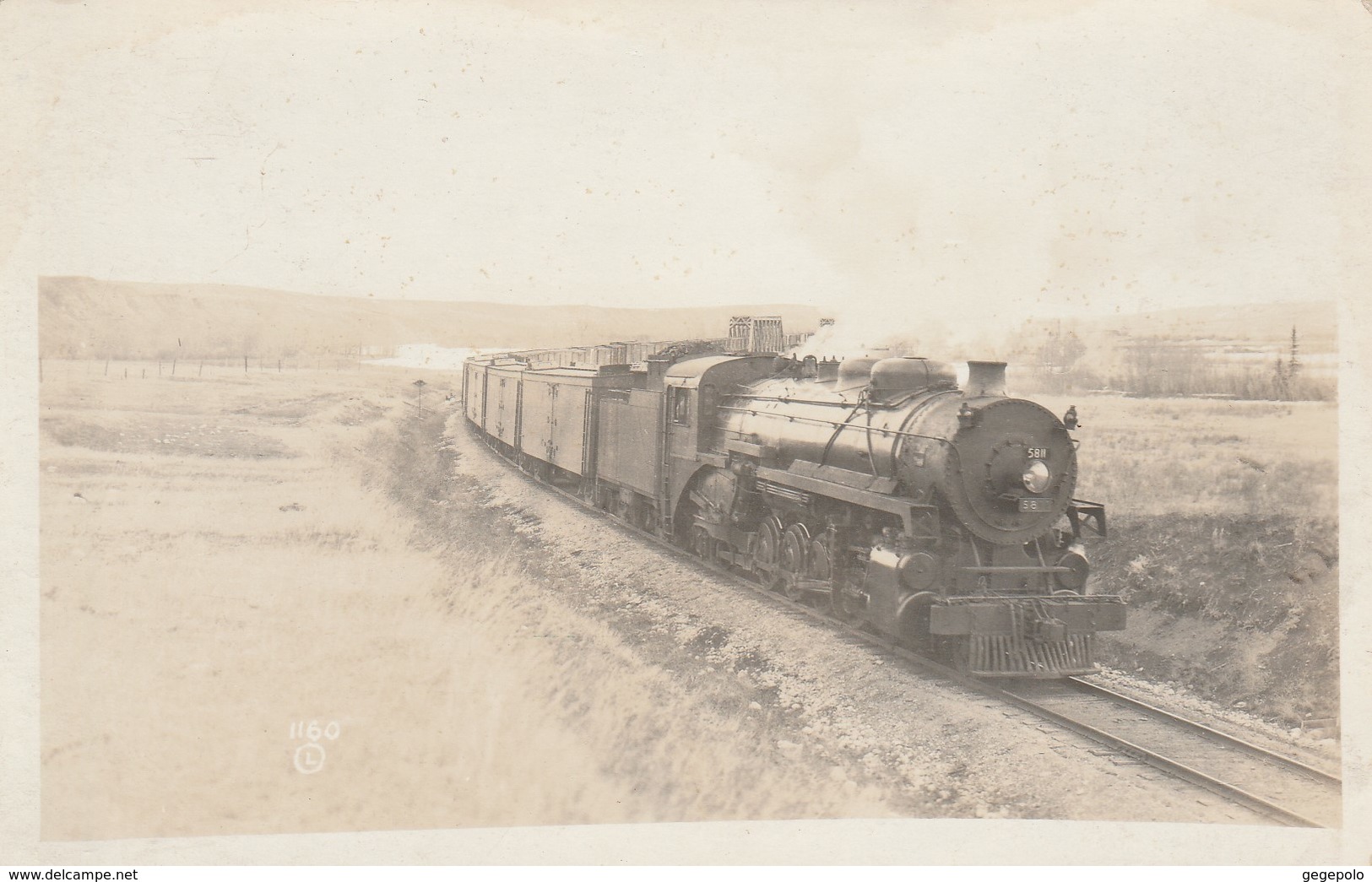 ALBERTA - Le Canadian Pacific Railway En 1921   ( Carte-photo ) - Sonstige & Ohne Zuordnung