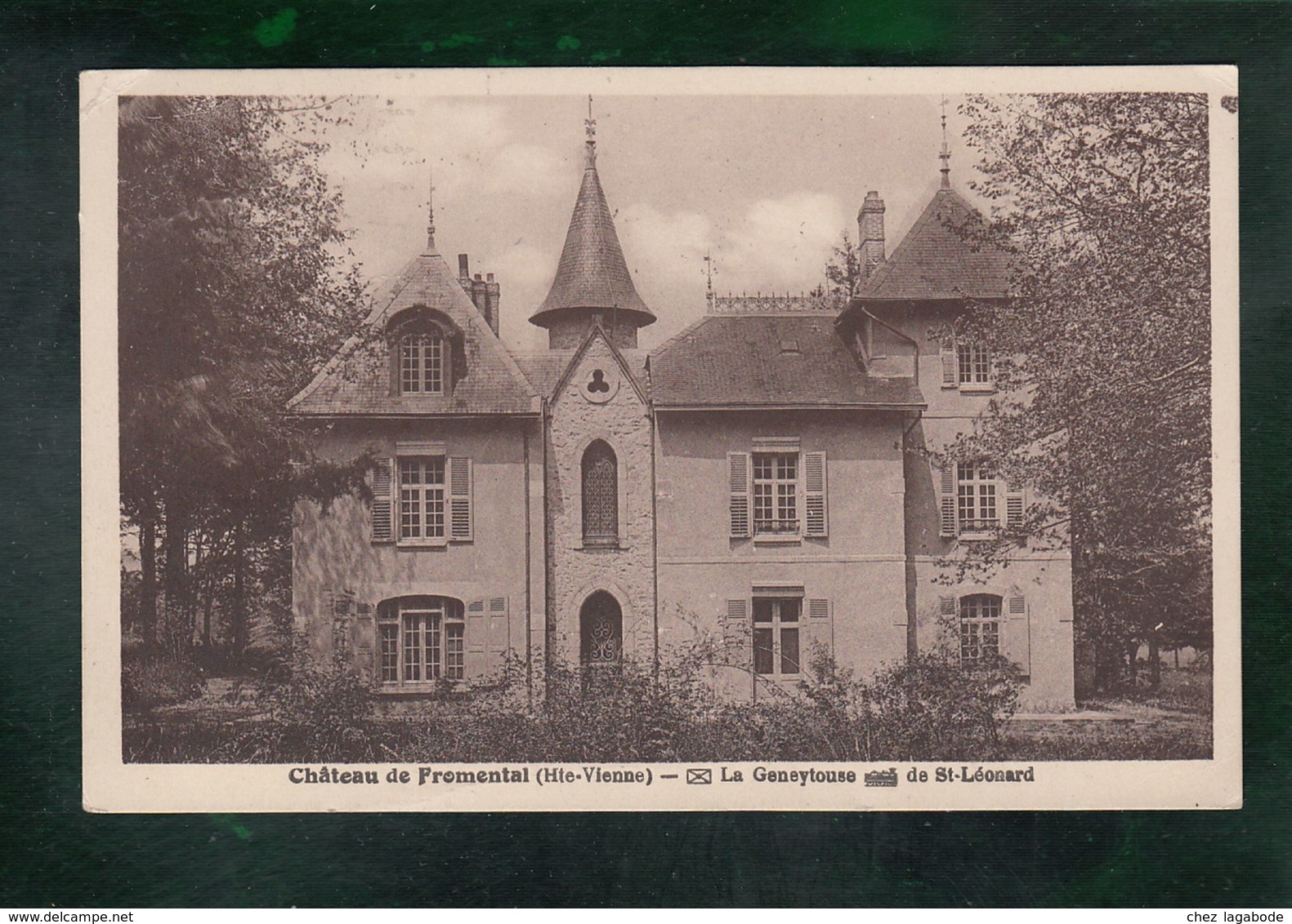 CP (87) Château De Fromental - Autres & Non Classés