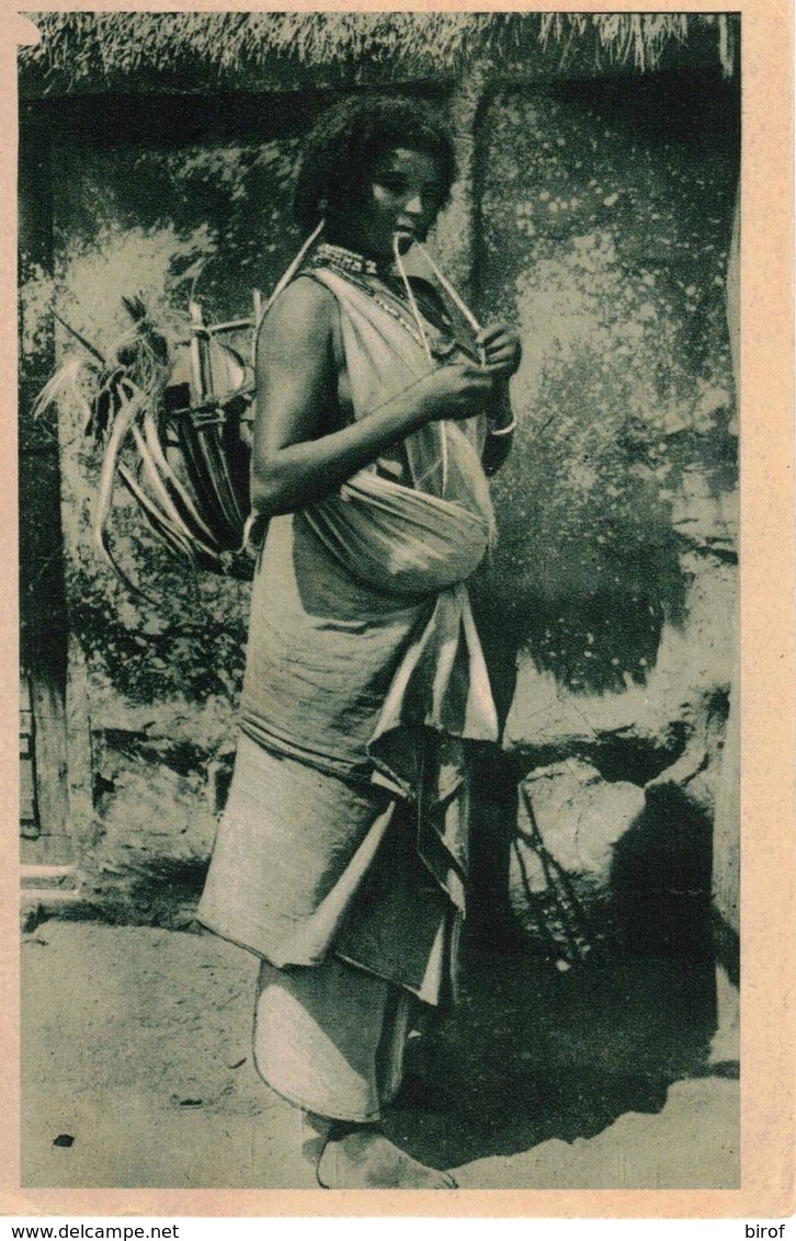 AFRICA ORIENTALE - DONNA DANCALA ETIOPIA - Etiopia