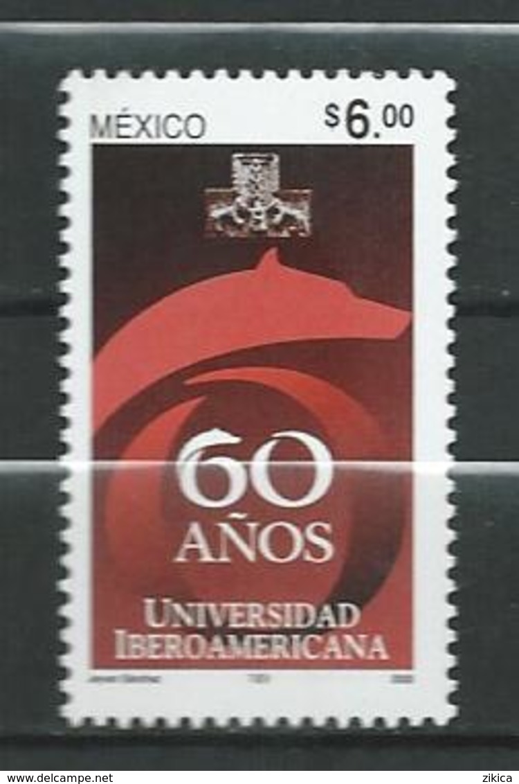 Mexico 2003 The 60th Anniversary Of Iberoamericana University, Mexico City.Education. MNH - Messico