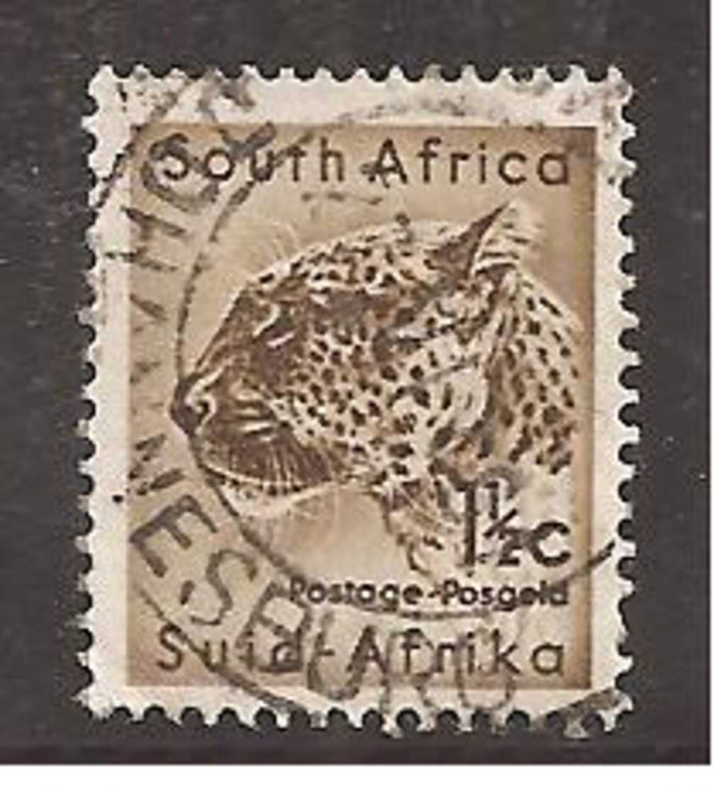 Timbre AFRIQUE Du SUD La Panthère PARFAIT ETAT R/V - Used Stamps