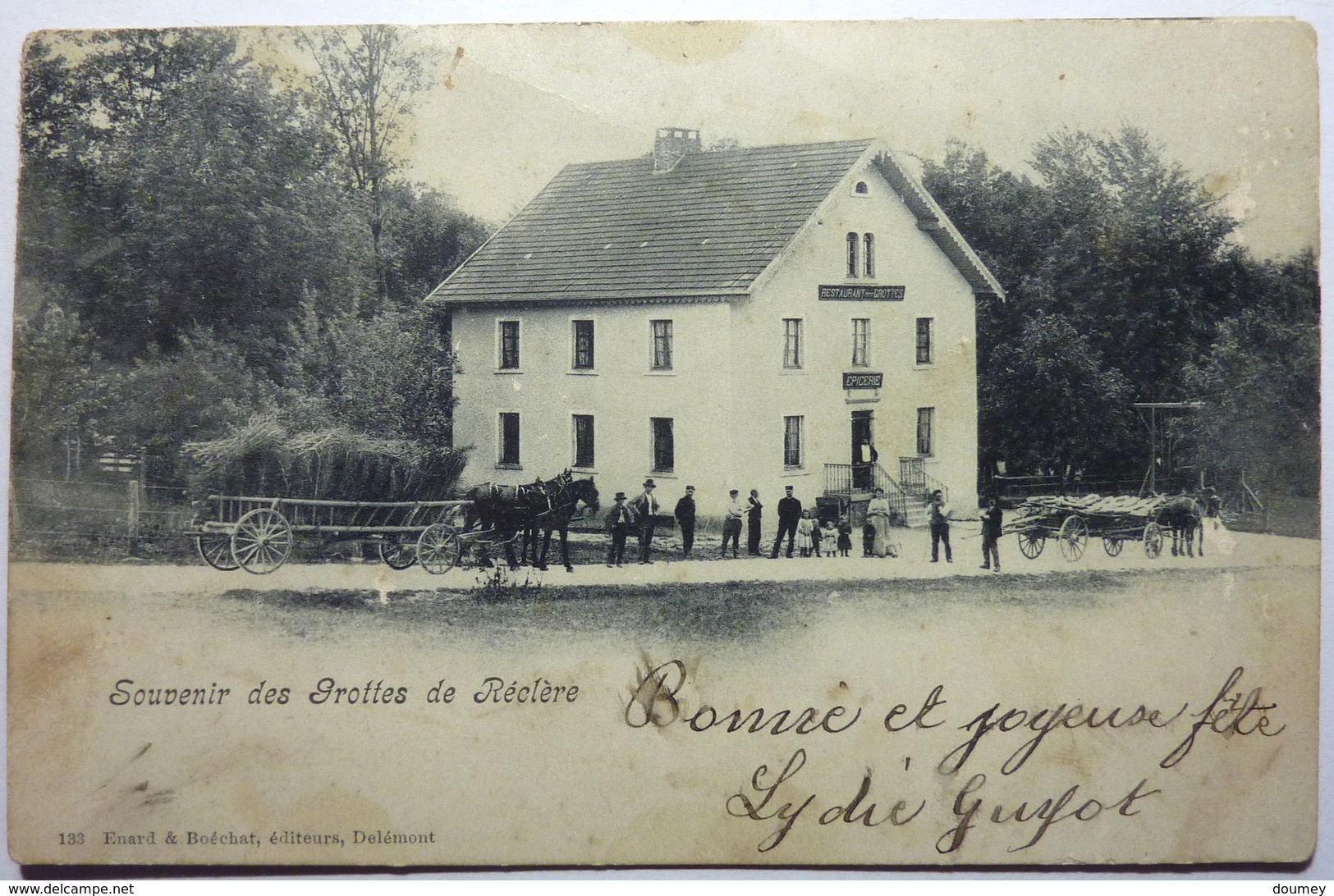 SOUVENIR DES GROTTES DE RÉCLÈRE - Réclère