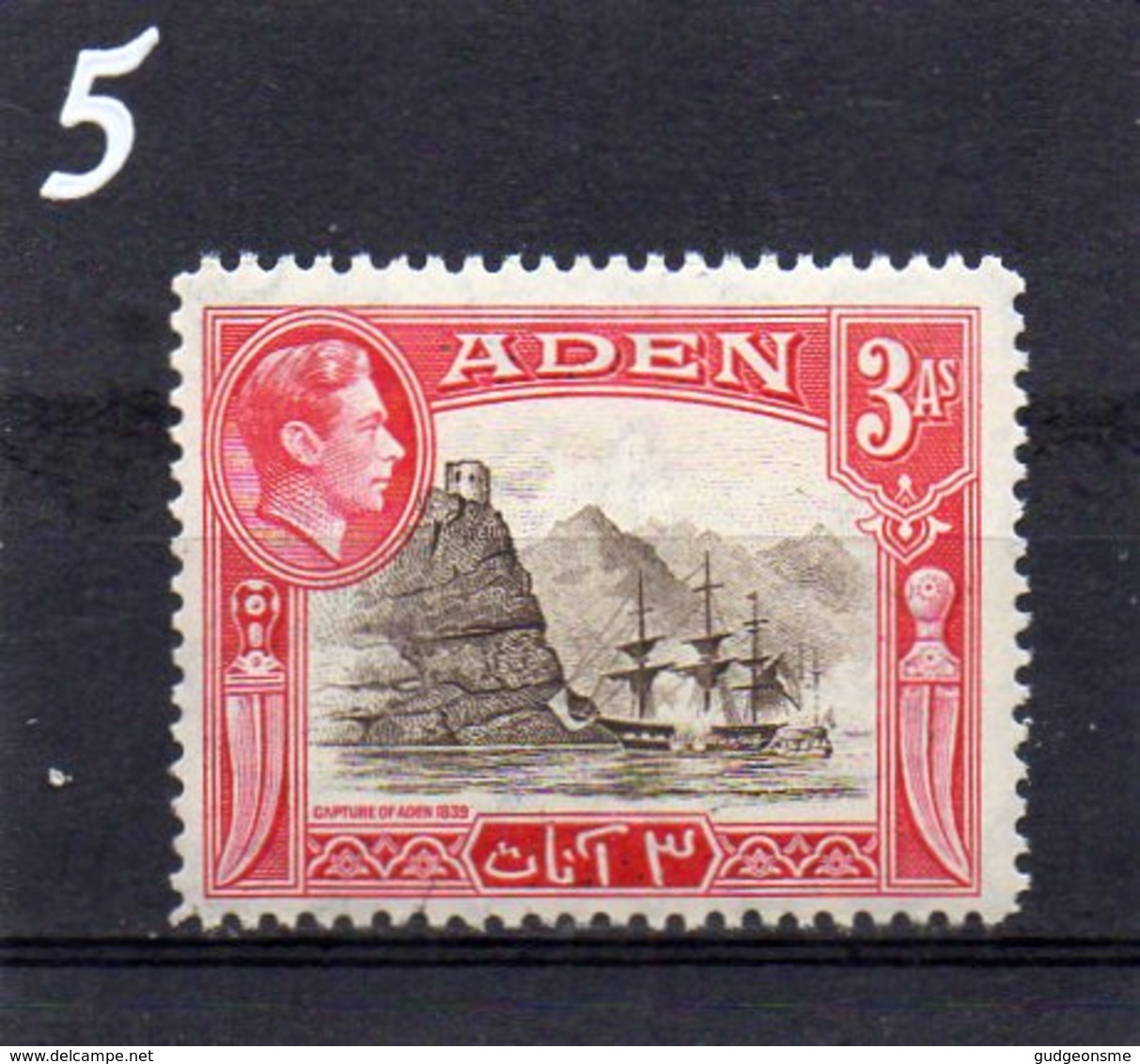 ADEN 1939 GV1 3A MNH - Aden (1854-1963)