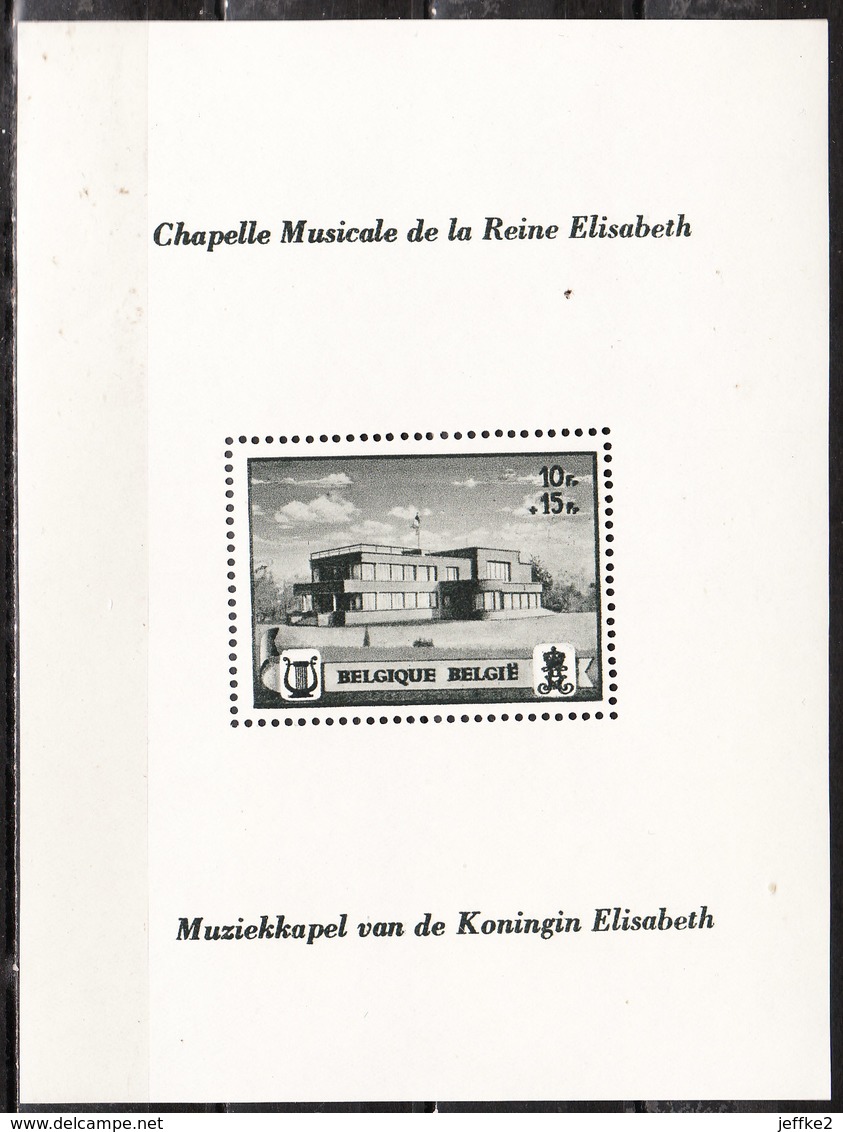 BL13**  Chapelle Musicale - MNH** - COB 10.50 - Vendu à 12.50% Du COB!!!! - 1924-1960