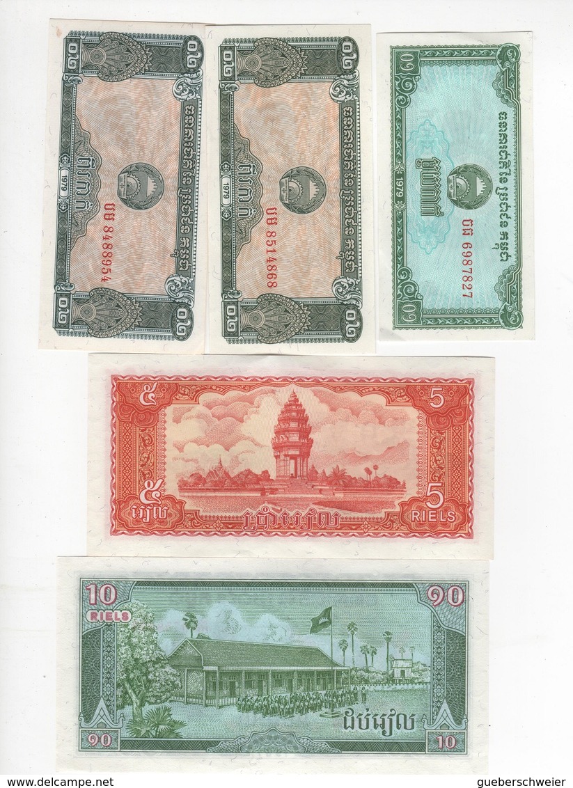 B31 - CAMBODGE Lot De 5 Billets - Cambodia