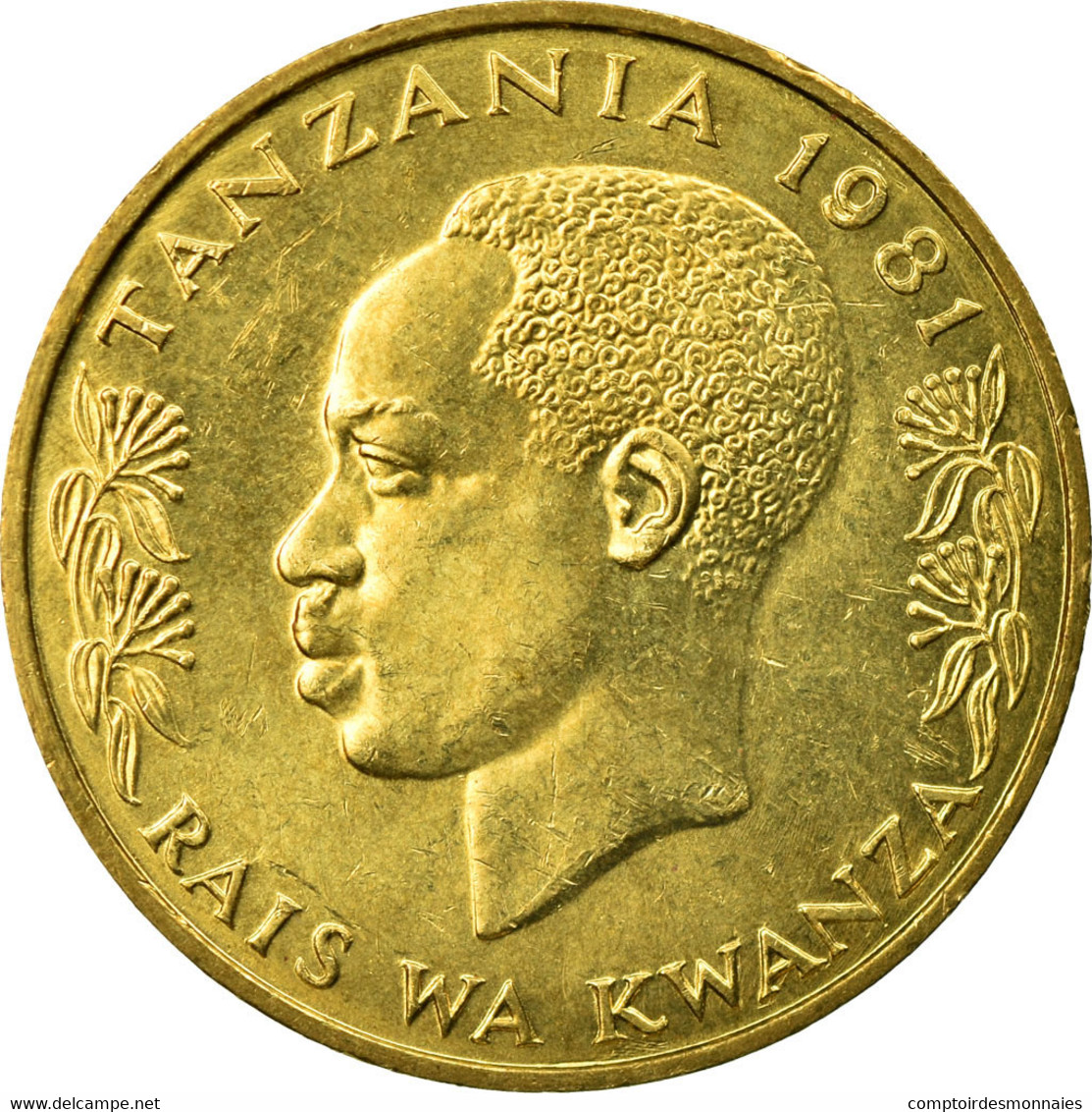 Monnaie, Tanzania, 20 Senti, 1981, TTB, Nickel-brass, KM:2 - Tanzanie