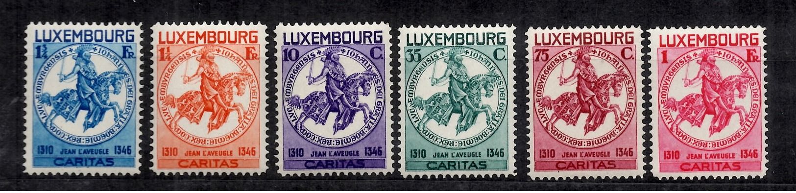 Luxembourg YT N° 252/257 Neufs ** MNH. TB. A Saisir! - Neufs