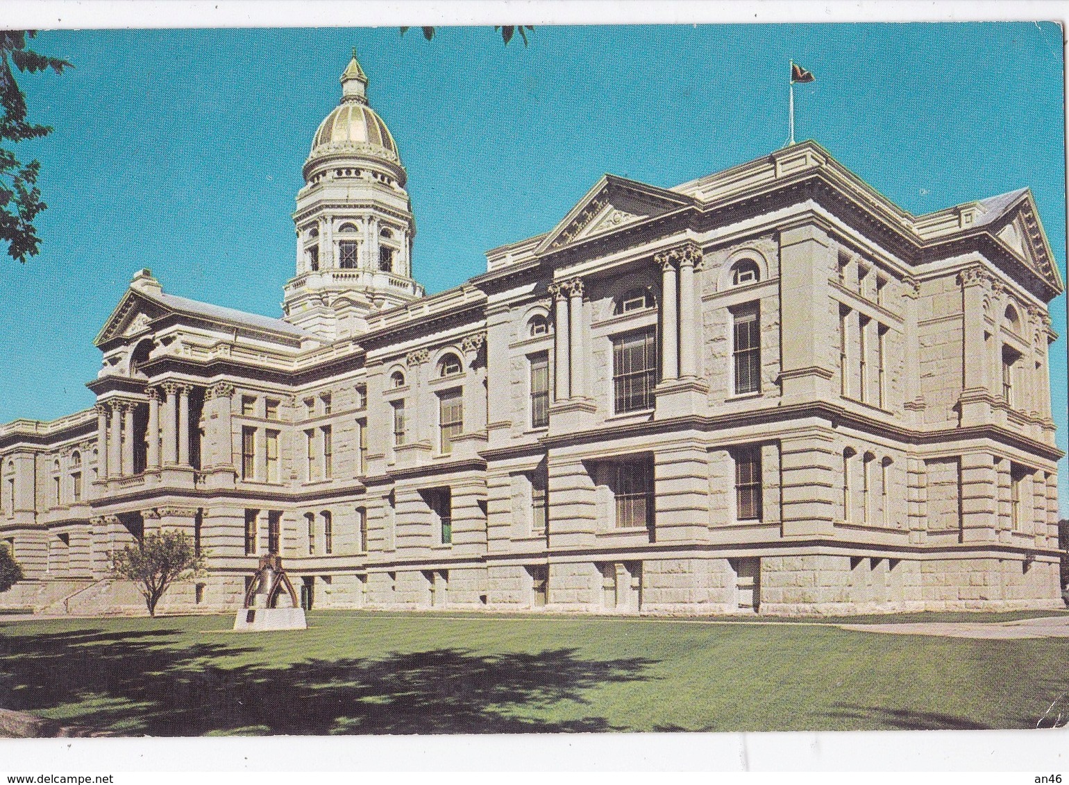 CHEYENNE WYOMING STATE CAPITOL BUILDING VG AUTENTICA 100% - Cheyenne