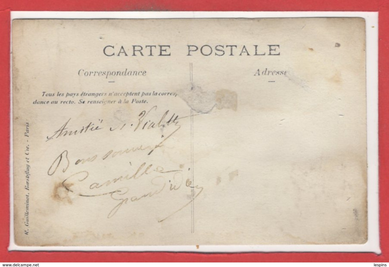 Commerce MARCHANDS - Magasin De Vente De CARTES POSTALE - Marchands