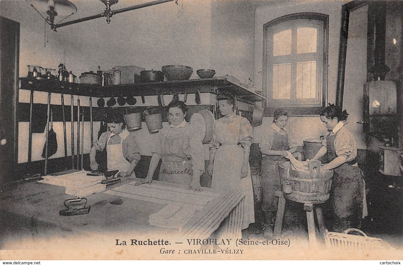 78 - Viroflay - La Ruchette - Beau Plan Sur La Blanchisserie - Viroflay