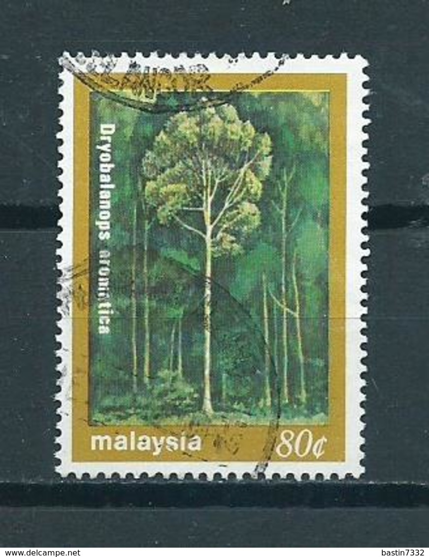 1981 Malaysia Trees Used/gebruikt/oblitere - Maleisië (1964-...)