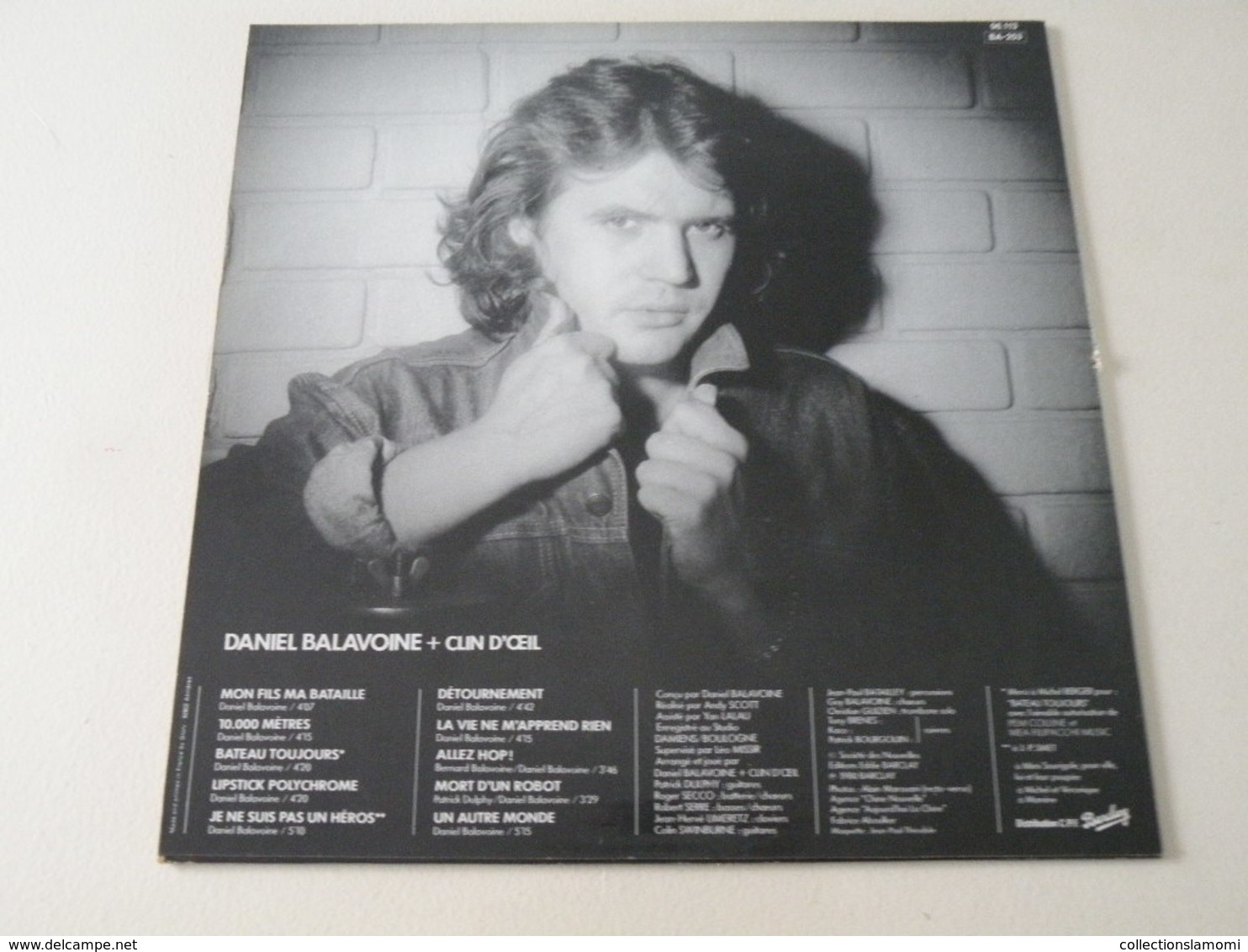 Daniel Balavoine 1980 - (Titres sur photos) - Vinyle 33 T LP