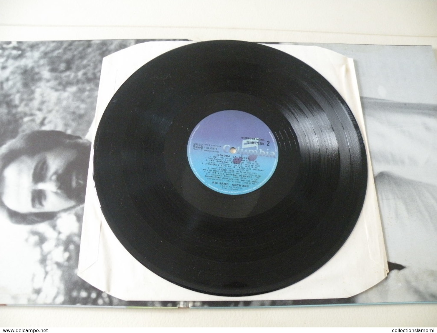 Richard Anthony 1970/65/69/61/62/63/64/59/67/58/66/68 - (Titres Sur Photos) - Vinyle 33 T LP Double Album - Autres - Musique Française