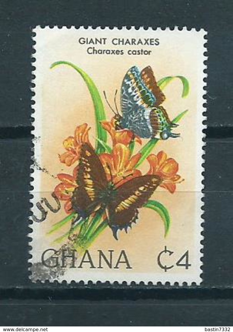 1982 Ghana Vlinders,papillon Used/gebruikt/oblitere - Ghana (1957-...)