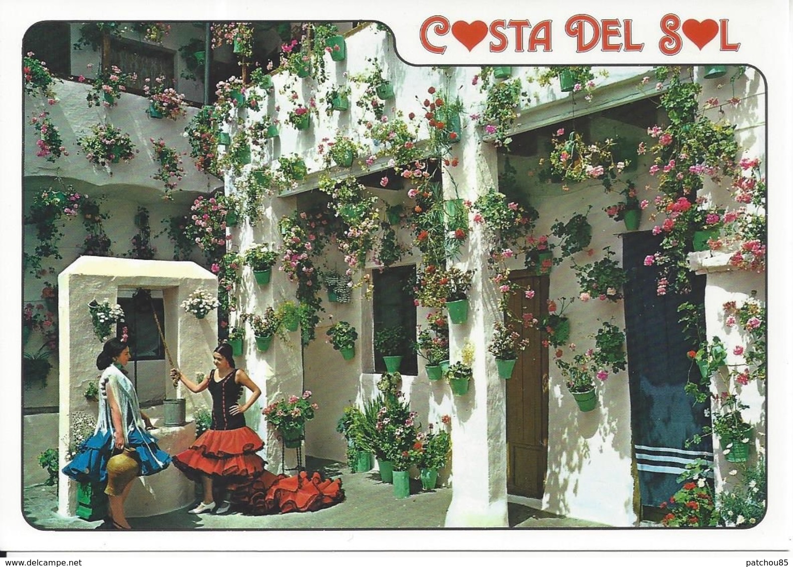 CPM   Espagne   Costa Del Sol   Patio Andalou Typique - Autres & Non Classés