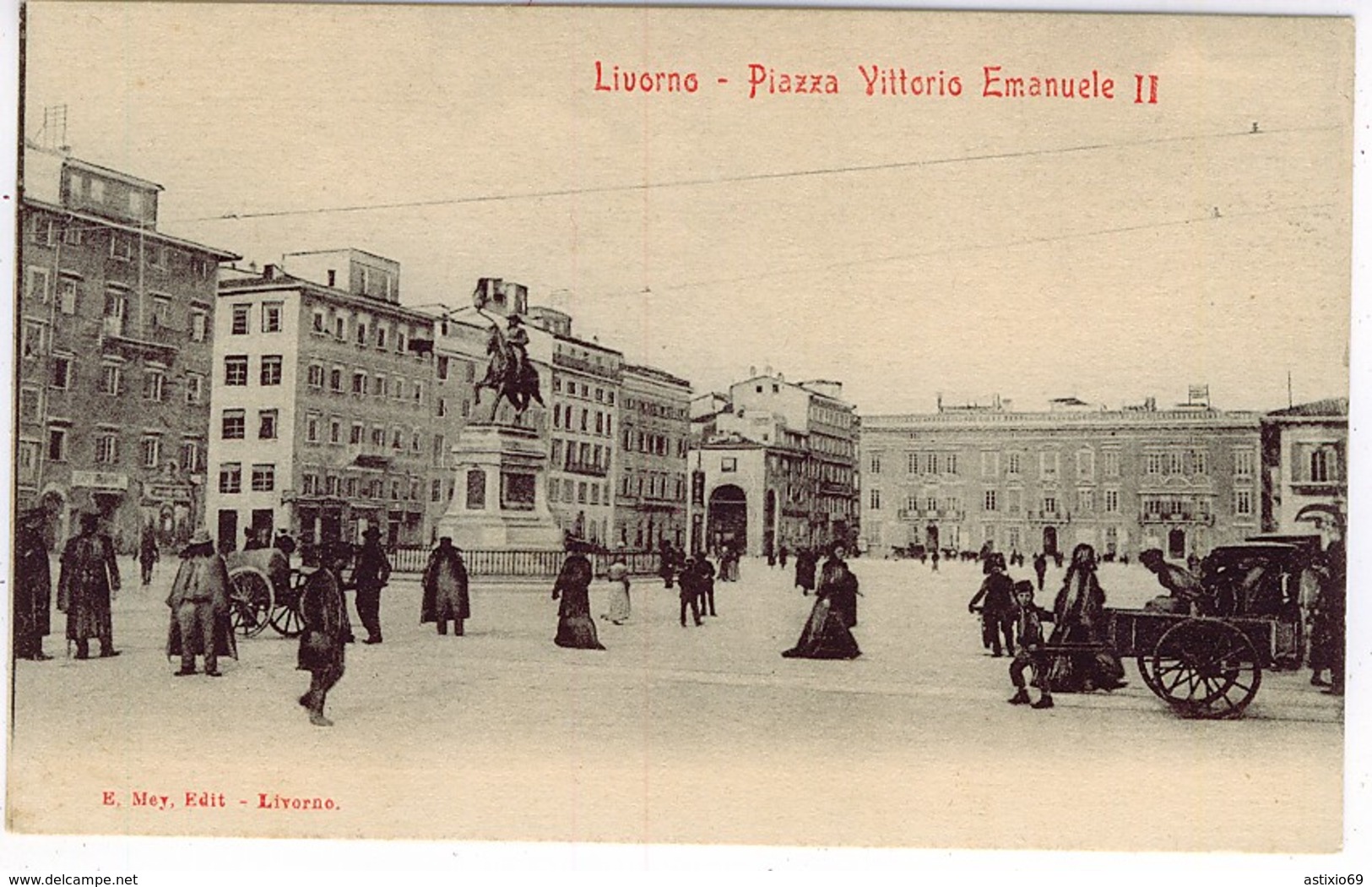 LIVORNO PIAZZA VITTORIO EMANUELE II - Livorno