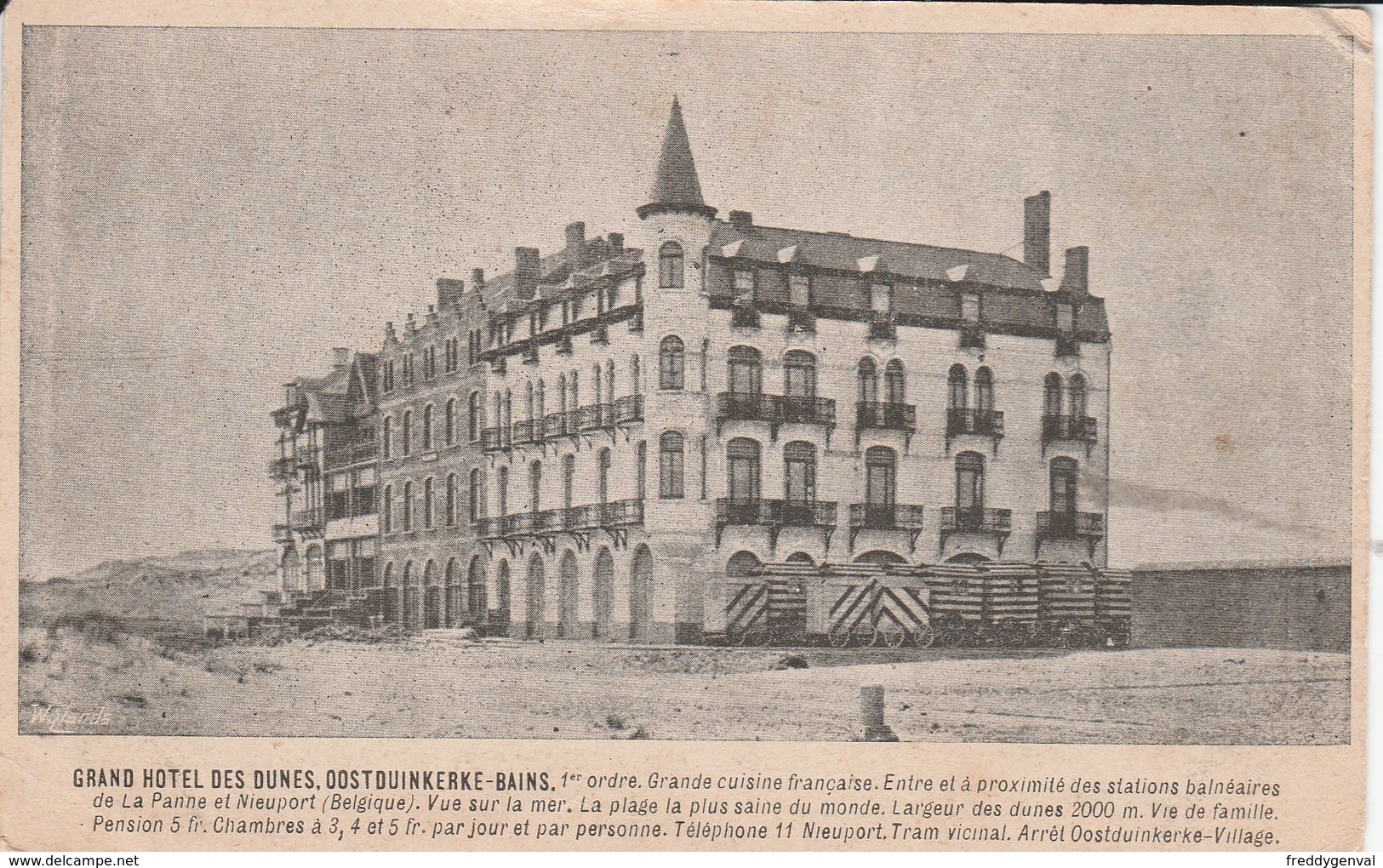 OOSTDUINKERKE GRAND HOTEL DES BAINS - Oostduinkerke