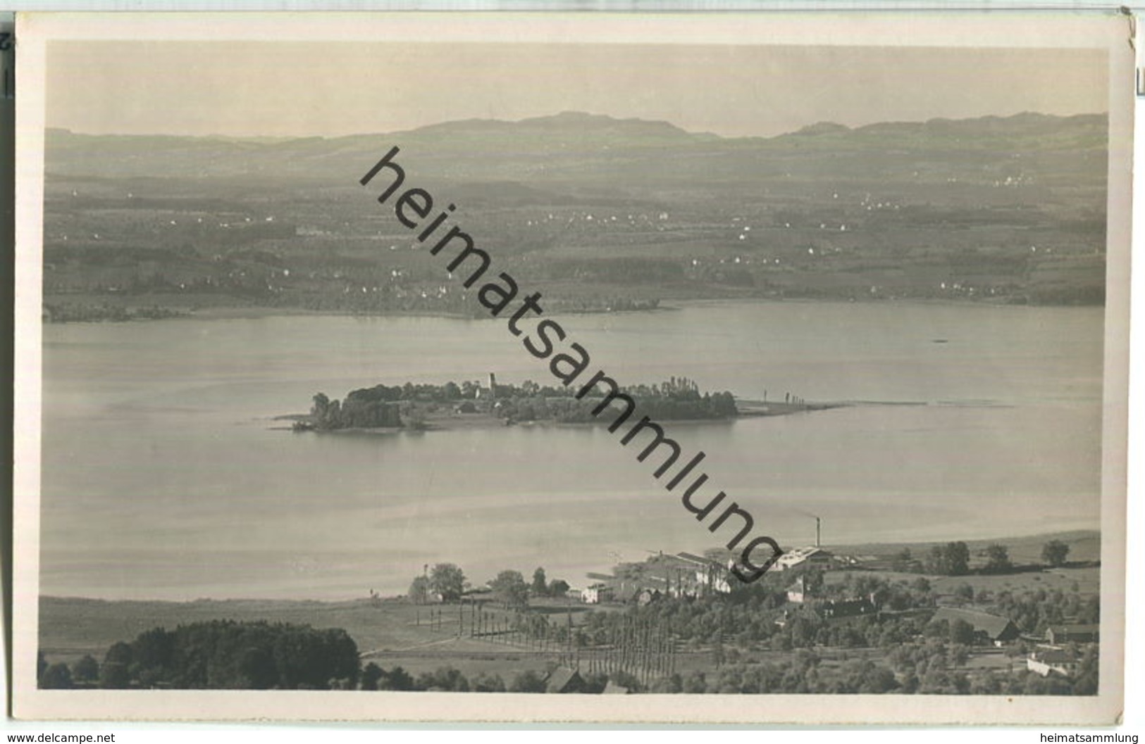 Pfäffikon - Insel Ufenau - Foto-Ansichtskarte - Verlag J. Gaberell Thalwil-Zürich - Thalwil