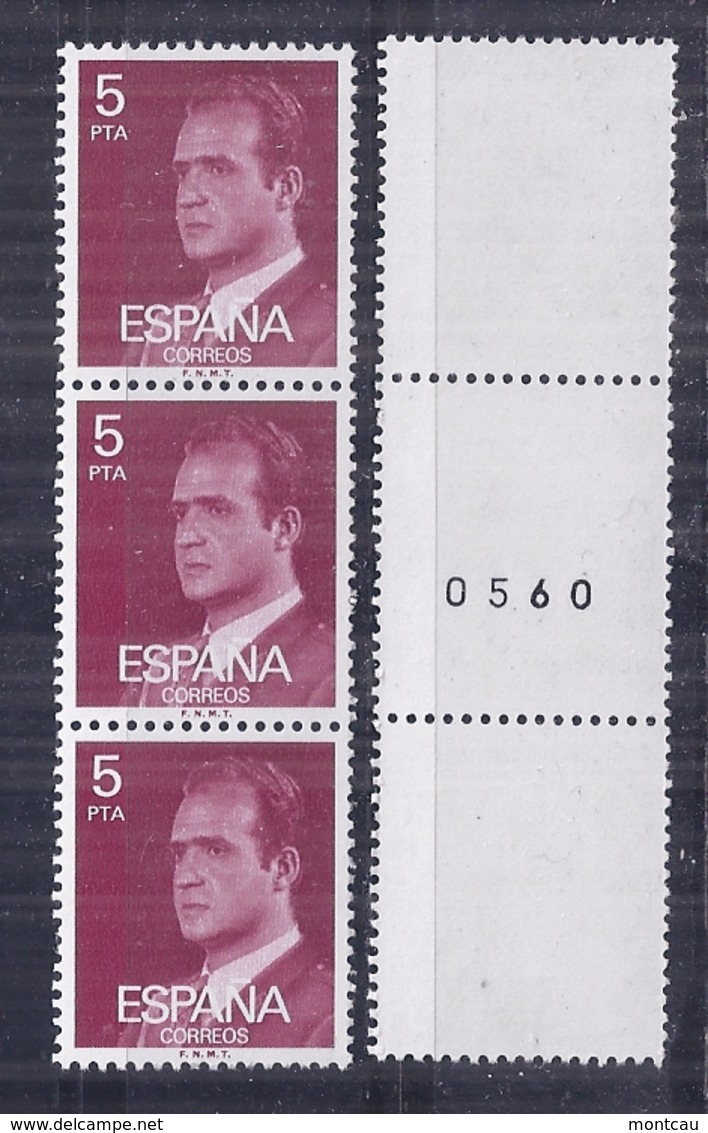 Spain. 1976 - Basica - Triptico Numerado Ed 2347A (**) - Nuevos