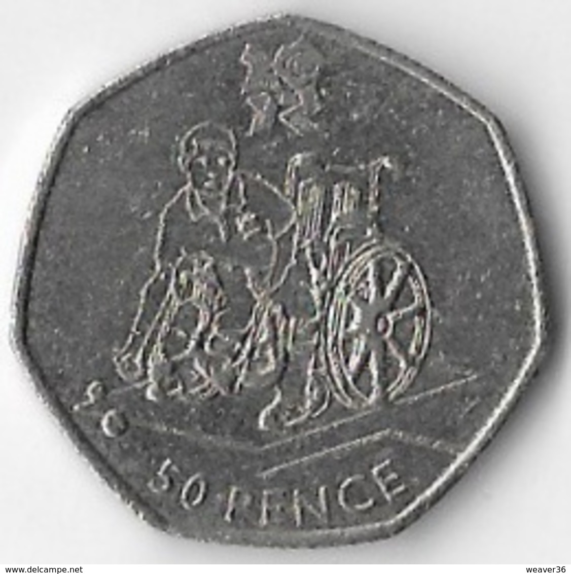 United Kingdom 2011 50p Olympics Boccia Commemorative (A) [C213/1D] - 50 Pence