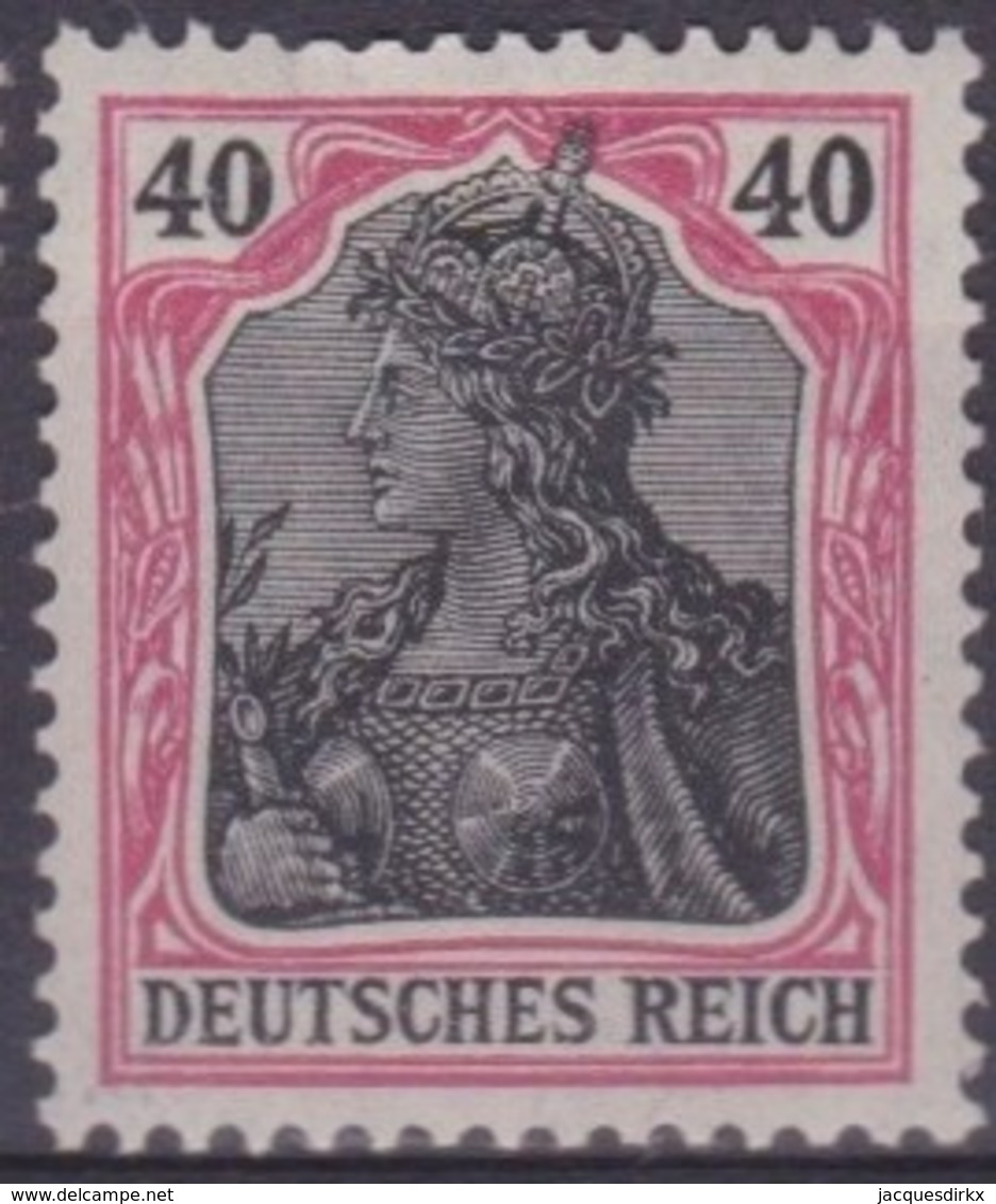Deutsches  Reich    .   Michel     .     90  I      .    *     .   Ungebraucht    .    /    .   Mint-hinged - Ungebraucht