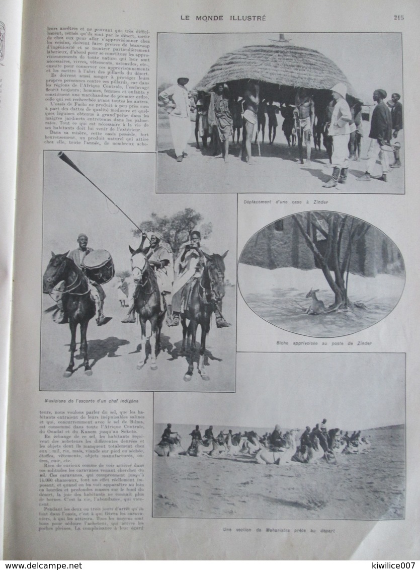 1910  L OASIS  D AGRAM  OU FACHI  Zinder  Domadougou-yobé   Azbin  Damagaram NIGER - Niger