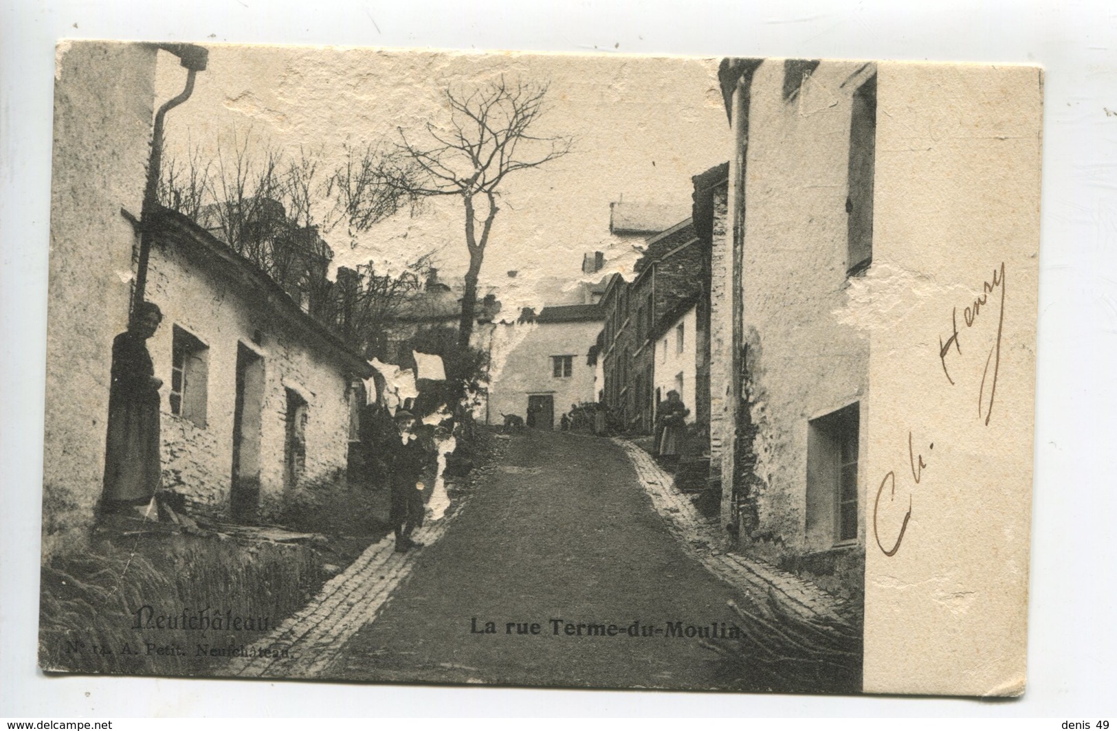 Belgique Neufchâteau Rue Terne Du Moulin - Autres & Non Classés