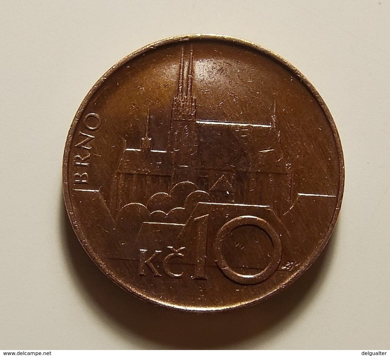 Czech Republic 10 Korun 1994 Varnished - Czech Republic