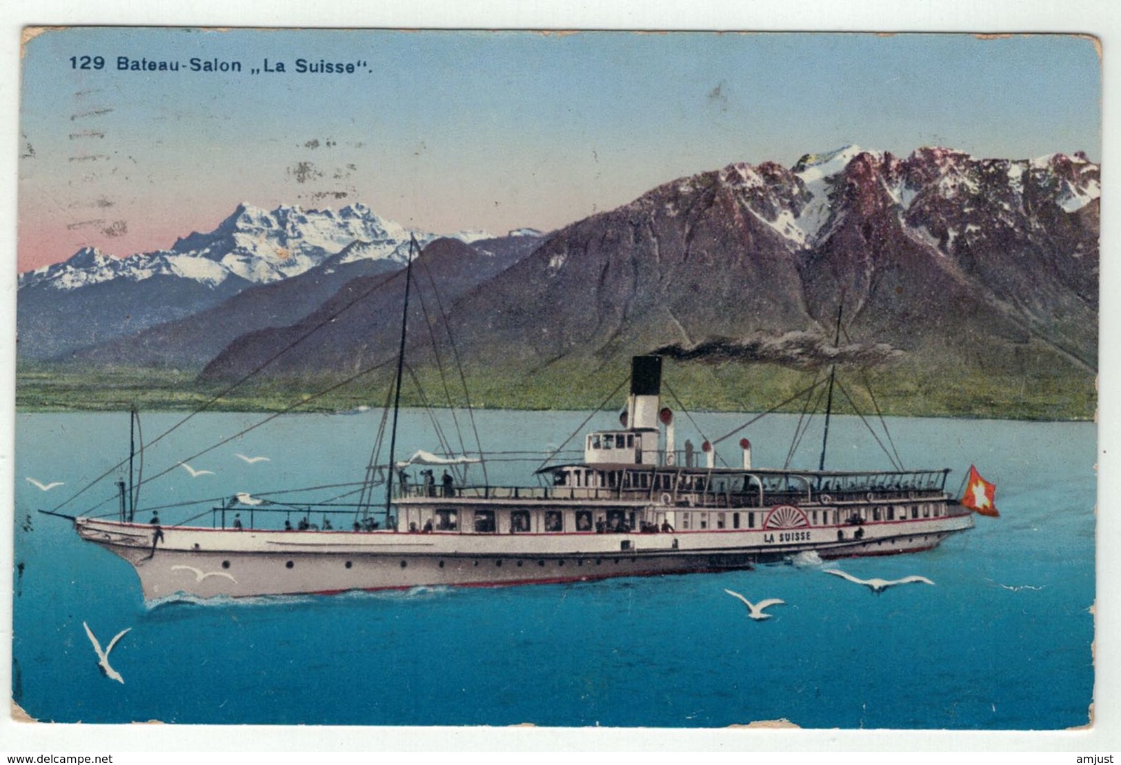 Suisse // Schweiz // Switzerland // Bateau Salon "La Suisse" - Au