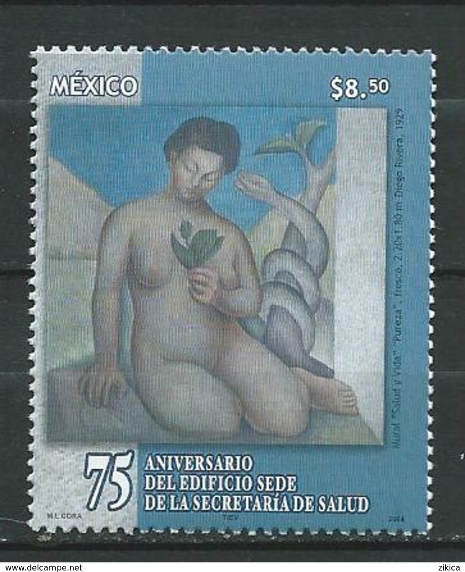 Mexico 2004 The 75th Anniversary Of Health Secretariat. MNH - Mexique