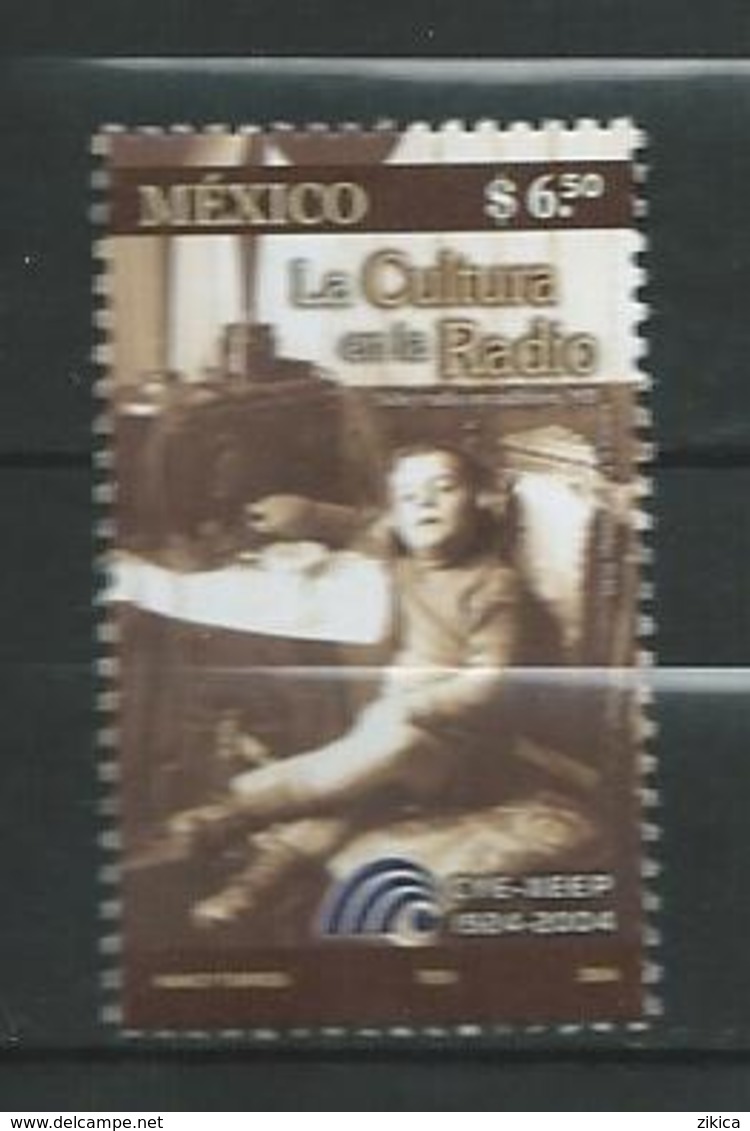 Mexico 2004 The 60th Anniversary Of Radio Education - XEEP.Science & Technology/Radio. MNH - Messico