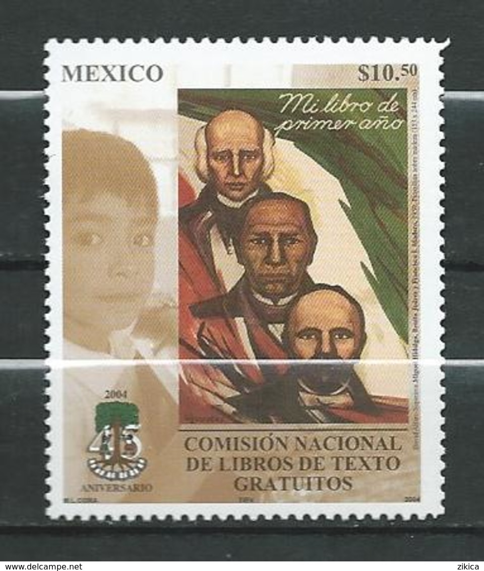 Mexico 2004 The 45th Anniversary Of National Free Books Committee.Literature/Books/Art/Paintings. MNH - Messico