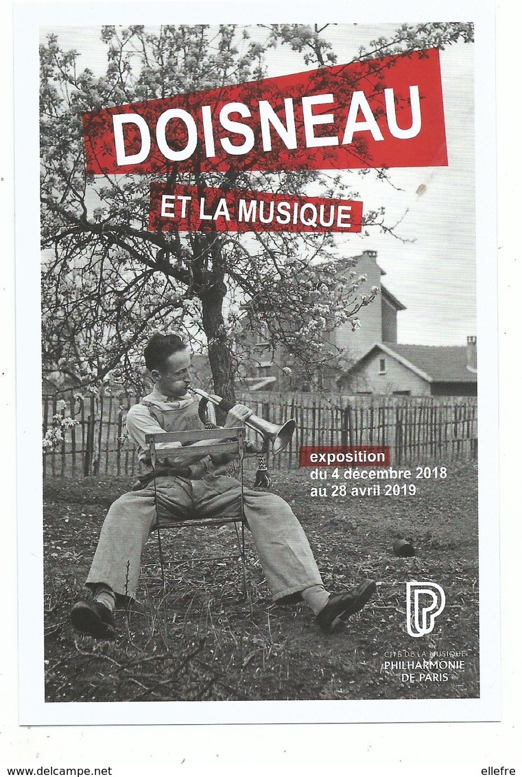 CPM Exposition Doisneau Et La Musique à La Philharmonie De Paris En 2018 - Photo Le Clairon Du Dimanche 1947 - Doisneau