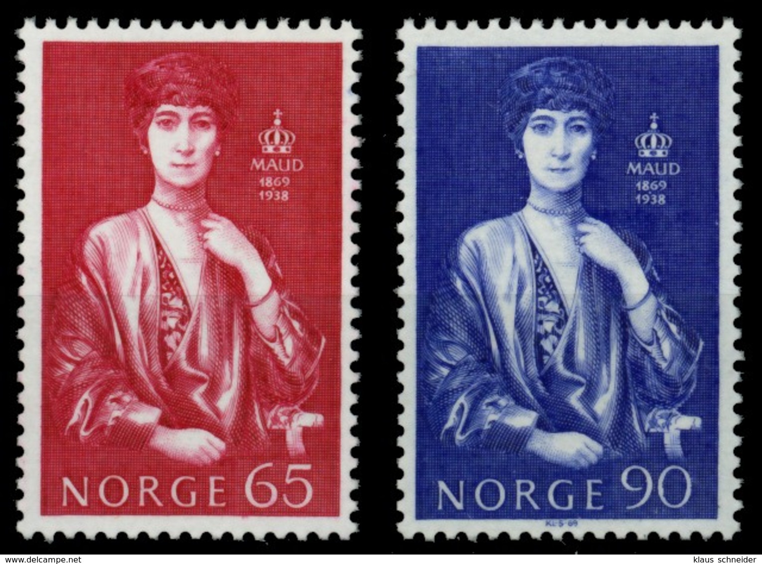 NORWEGEN Nr 598-599 Postfrisch S034CA2 - Nuevos