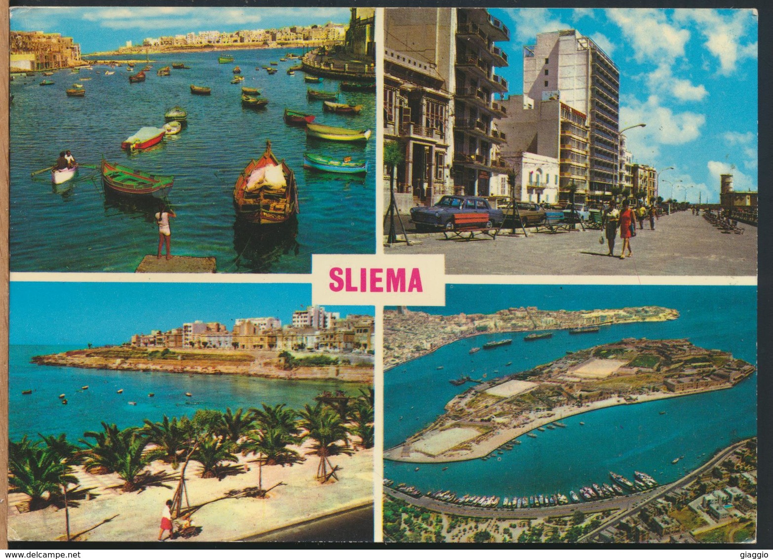 °°° 13164 - MALTA - SLIEMA VIEWS - 1975 With Stamps °°° - Malta