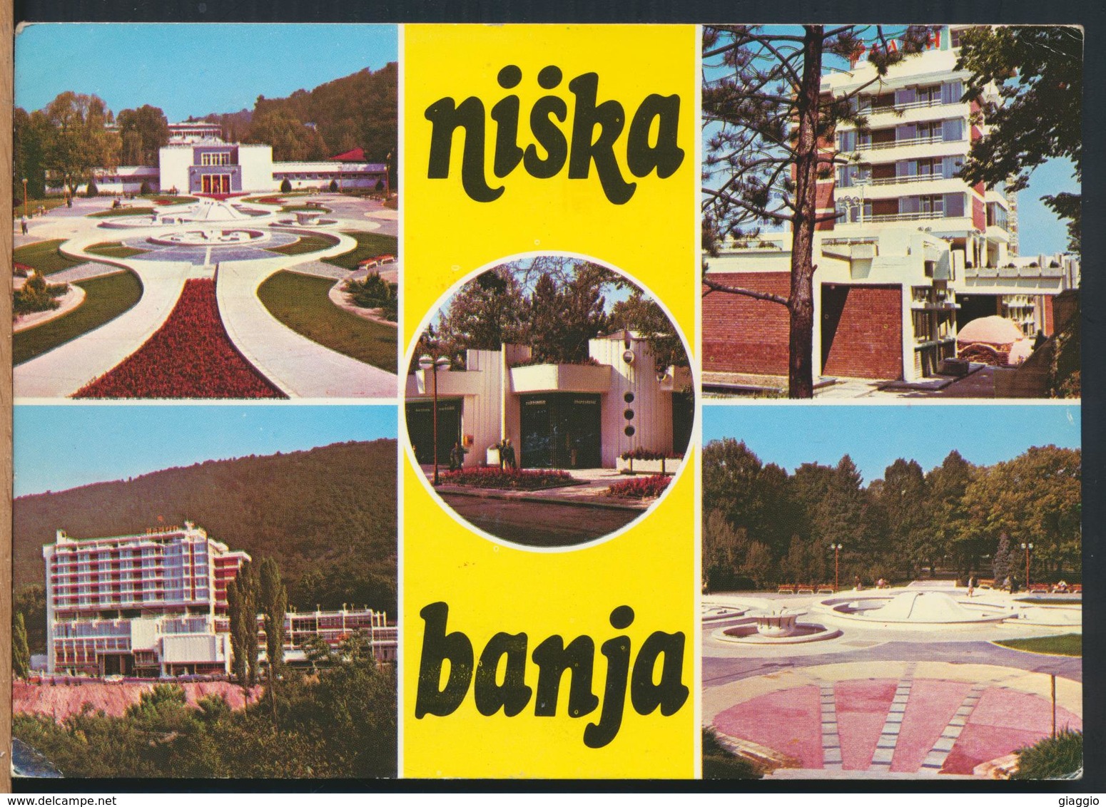 °°° 13170 - SERBIA - NISKA BANJA VIEWS - 1983 With Stamps °°° - Serbia