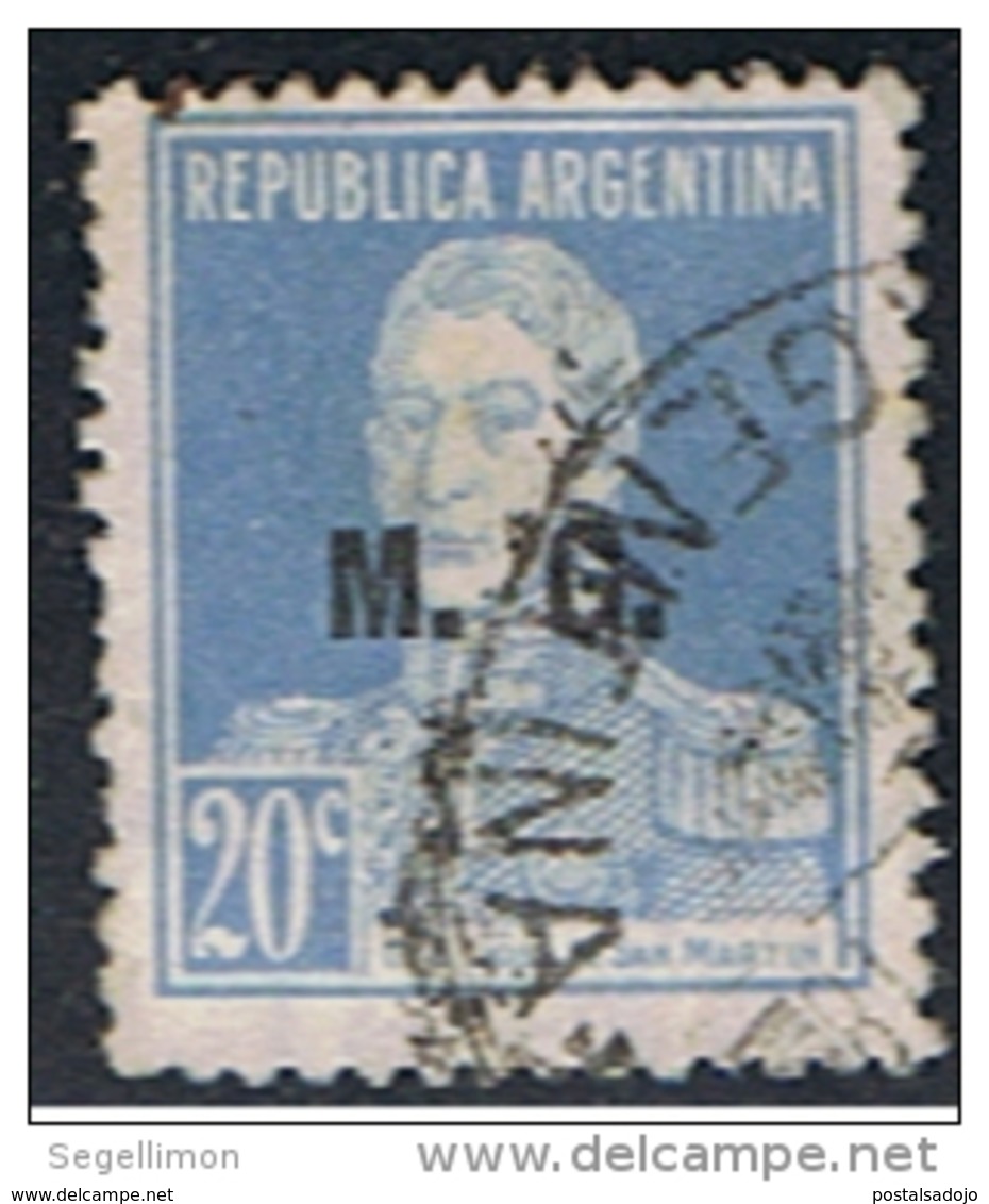 ARGENTINA 357 // YVERT 175 MG // 1922 - Service