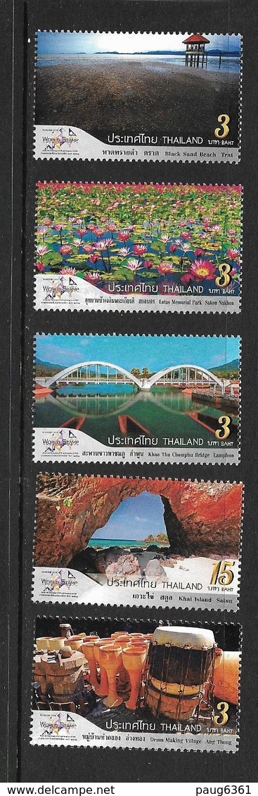 THAILANDE 2018 PAYSAGES  YVERT N° NEUF MNH** - Thaïlande