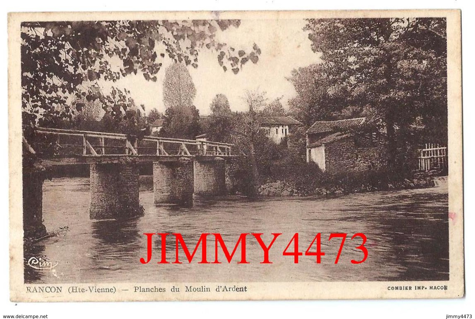 CPA - Planches Du Moulin D' Ardent - RANCON 87 Haute Vienne - Edit. CIM  COMBIER  MACON - Rilhac Rancon