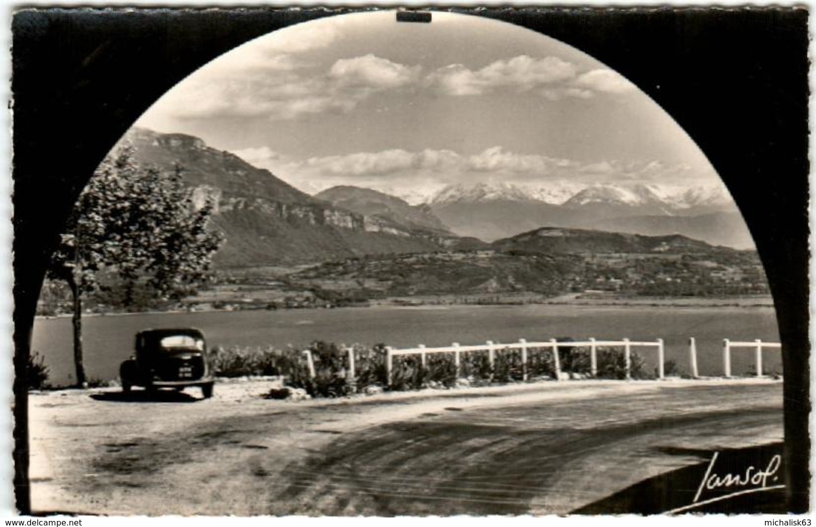 6ZPS 613 LE LAC DU BURGET- SORTIE DU TUNNEL DU COL DU CHAT - Le Bourget Du Lac