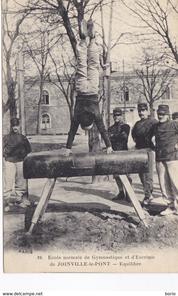 Joinville Le Pont. Ecole Normale De Gymnastique. Et D'Escrime. Equilibre - Joinville Le Pont