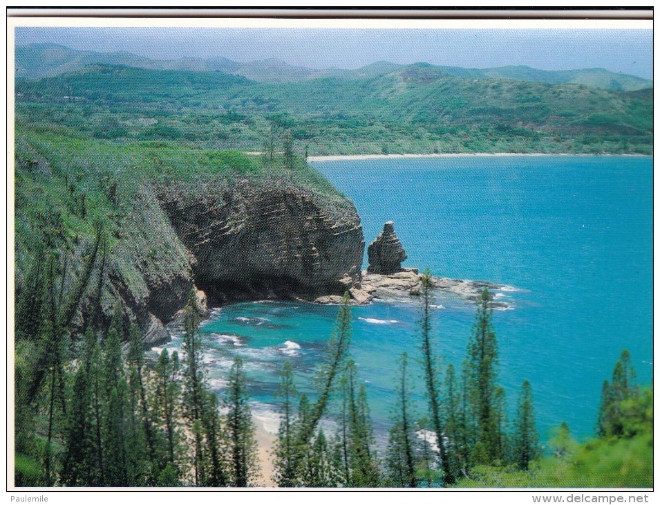 4 CARTES  POSTALES GLACEE NOUVELLE CALEDONIE    LE BONHOMME DE BOURAIL NOUMEA  NON  ECRITE EDITIONS SOLARIS - Nouvelle-Calédonie